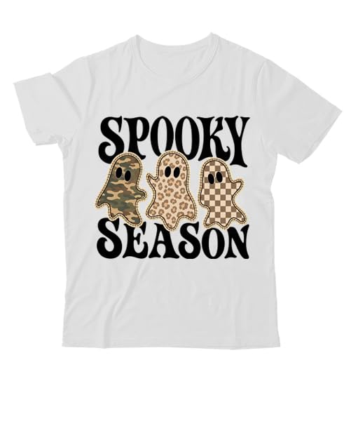 Spooky Season Shirt, Leopard Ghost T-Shirt