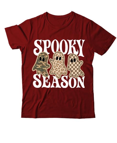 Spooky Season Shirt, Leopard Ghost T-Shirt