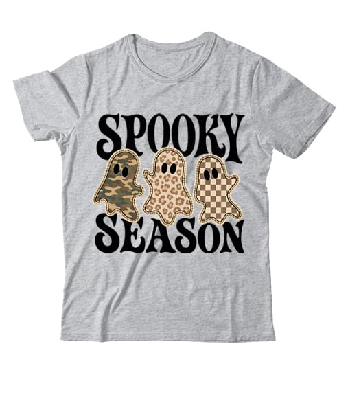 Spooky Season Shirt, Leopard Ghost T-Shirt