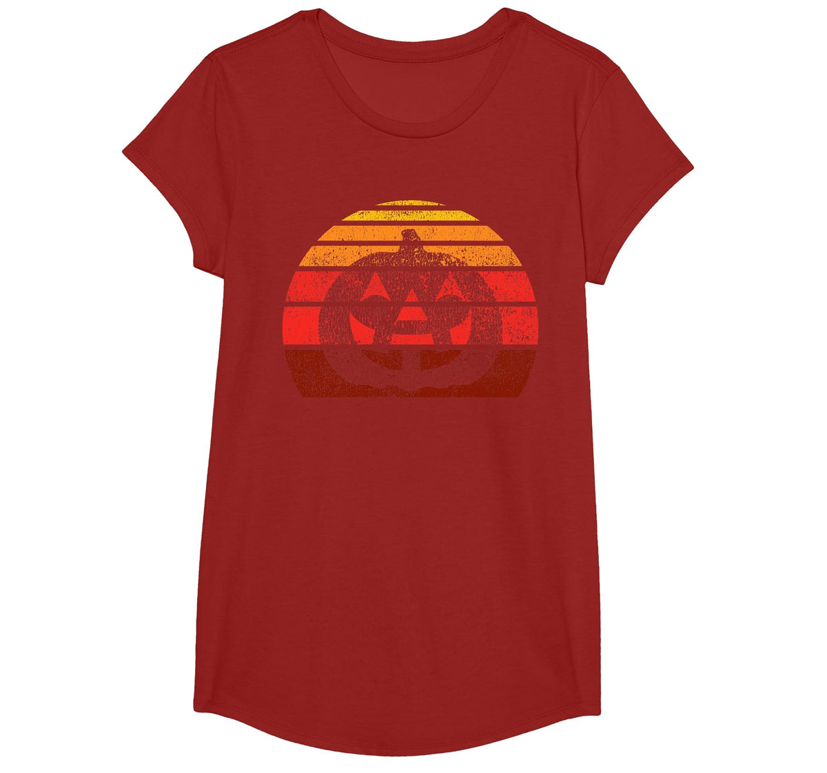 Vintage Halloween Pumpkin, Funny Retro Jack O Lantern T-Shirt