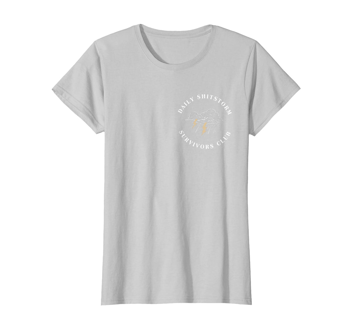 Daily Shitstorm Survivors Club Funny Sarcastic Coworker Gag T-Shirt