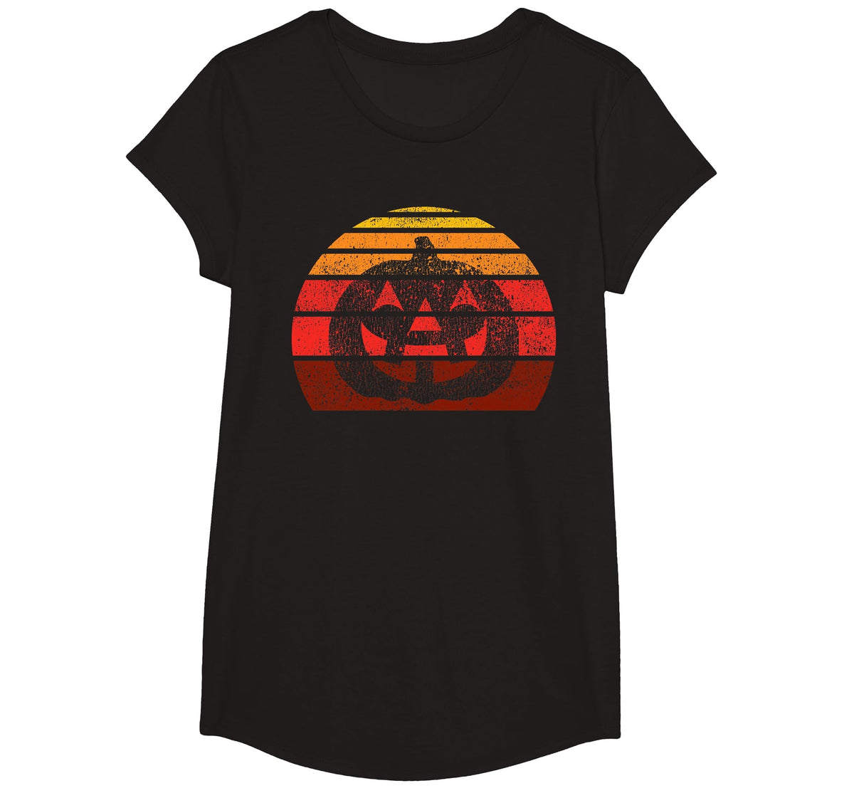 Vintage Halloween Pumpkin, Funny Retro Jack O Lantern T-Shirt