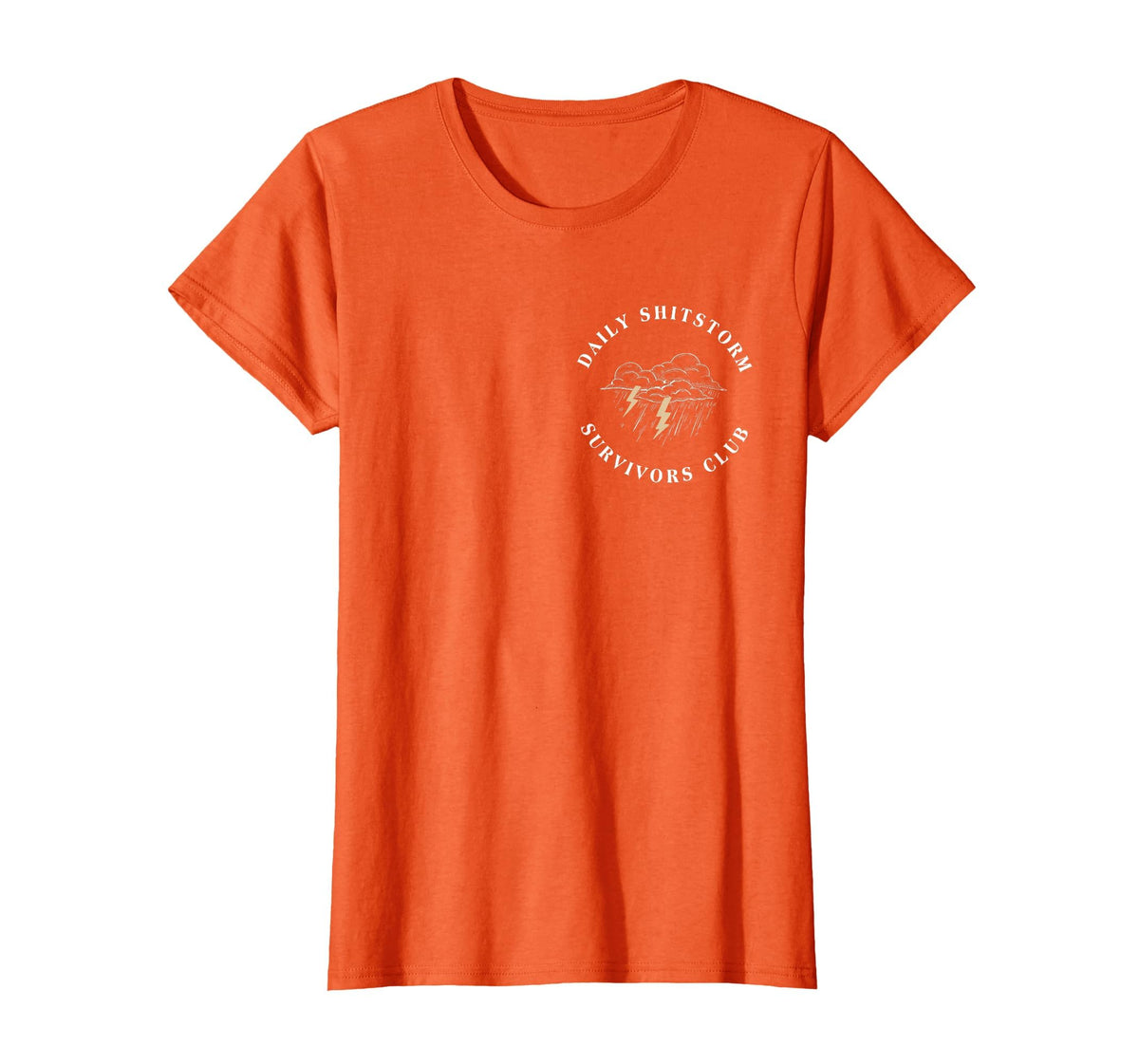 Daily Shitstorm Survivors Club Funny Sarcastic Coworker Gag T-Shirt