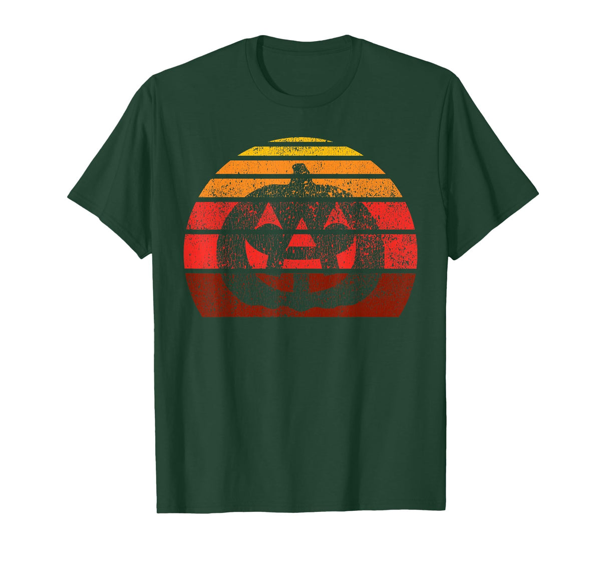 Vintage Halloween Pumpkin, Funny Retro Jack O Lantern T-Shirt