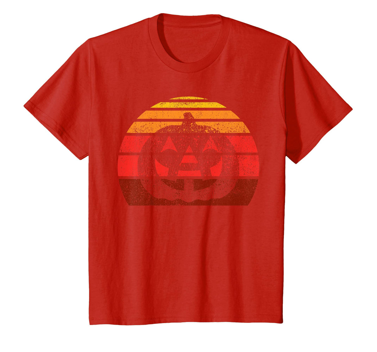 Vintage Halloween Pumpkin, Funny Retro Jack O Lantern T-Shirt