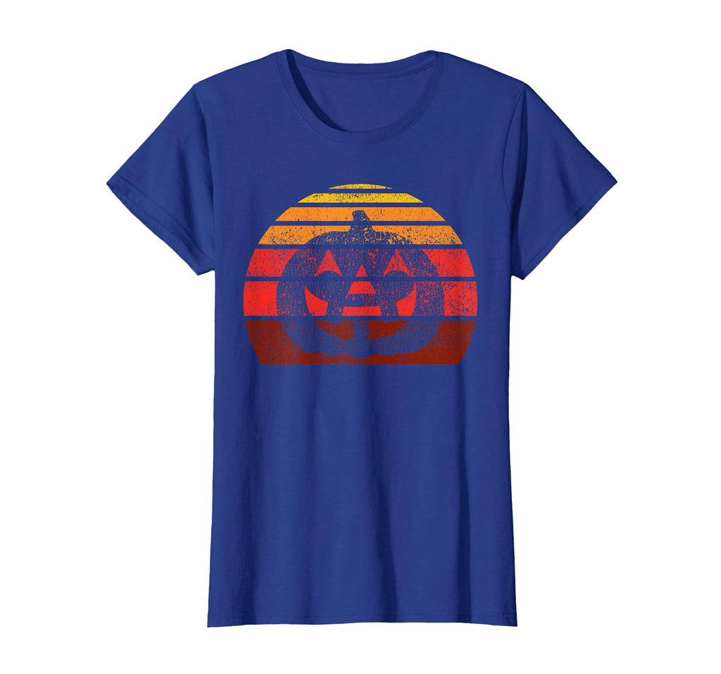 Vintage Halloween Pumpkin, Funny Retro Jack O Lantern T-Shirt