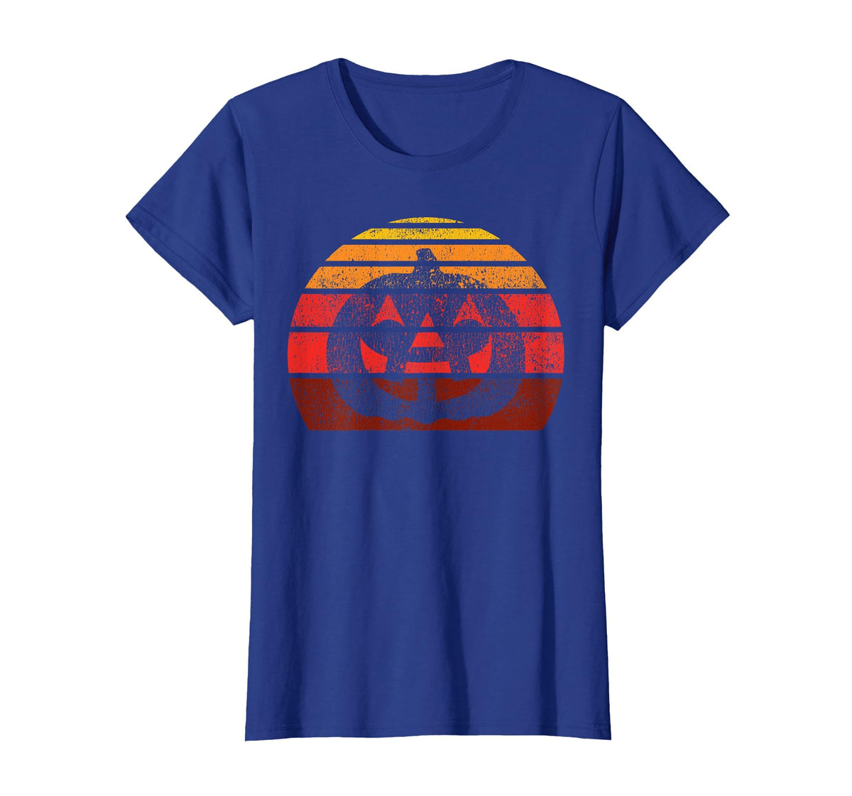 Vintage Halloween Pumpkin, Funny Retro Jack O Lantern T-Shirt