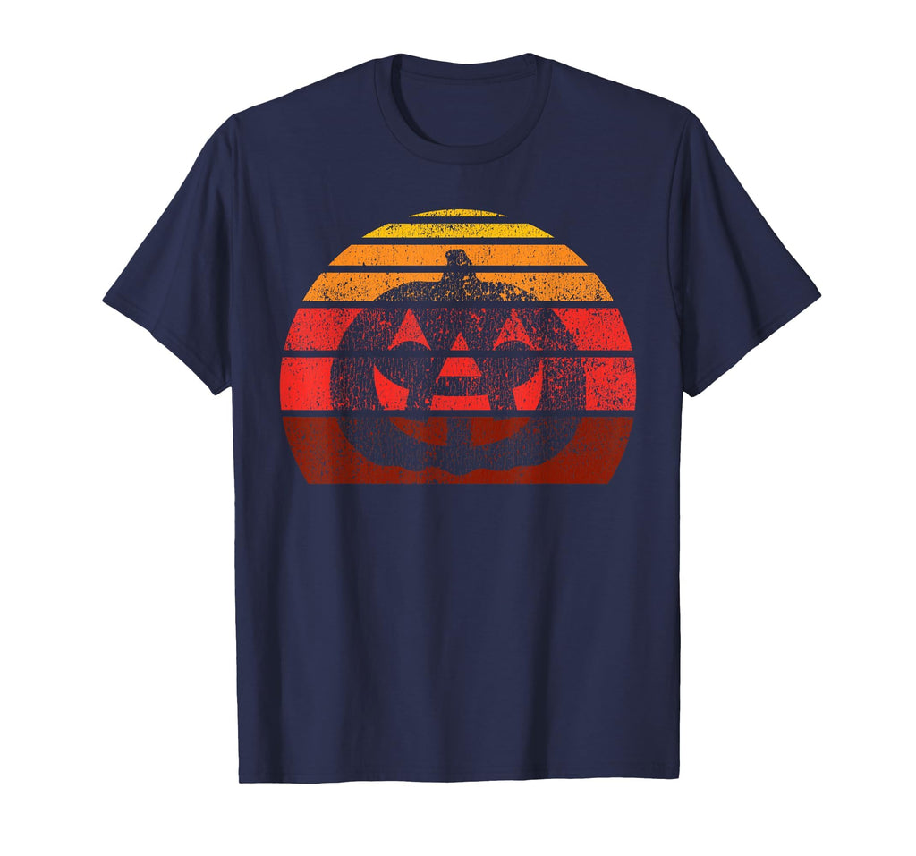 Vintage Halloween Pumpkin, Funny Retro Jack O Lantern T-Shirt