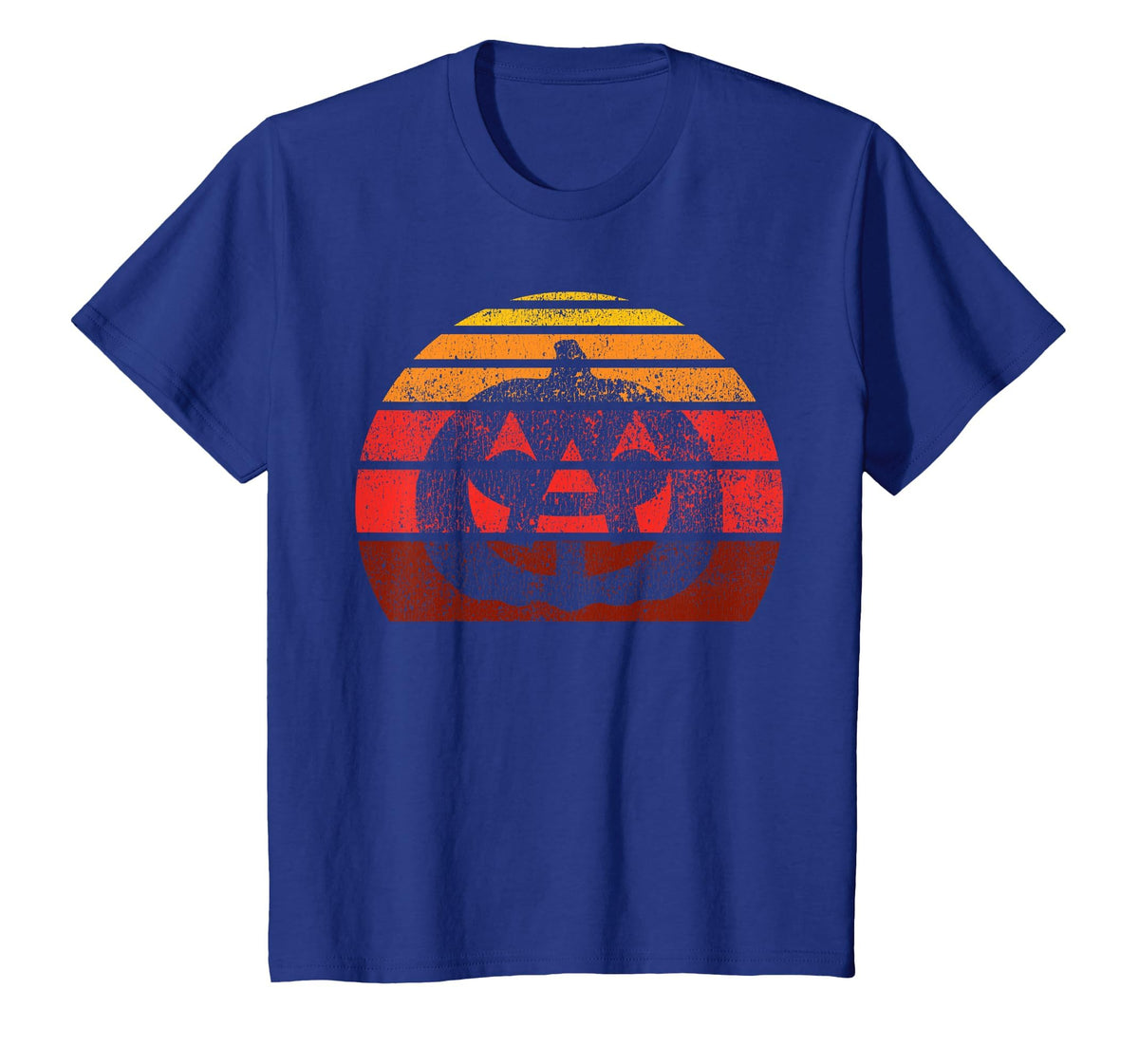 Vintage Halloween Pumpkin, Funny Retro Jack O Lantern T-Shirt