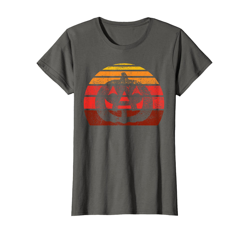 Vintage Halloween Pumpkin, Funny Retro Jack O Lantern T-Shirt