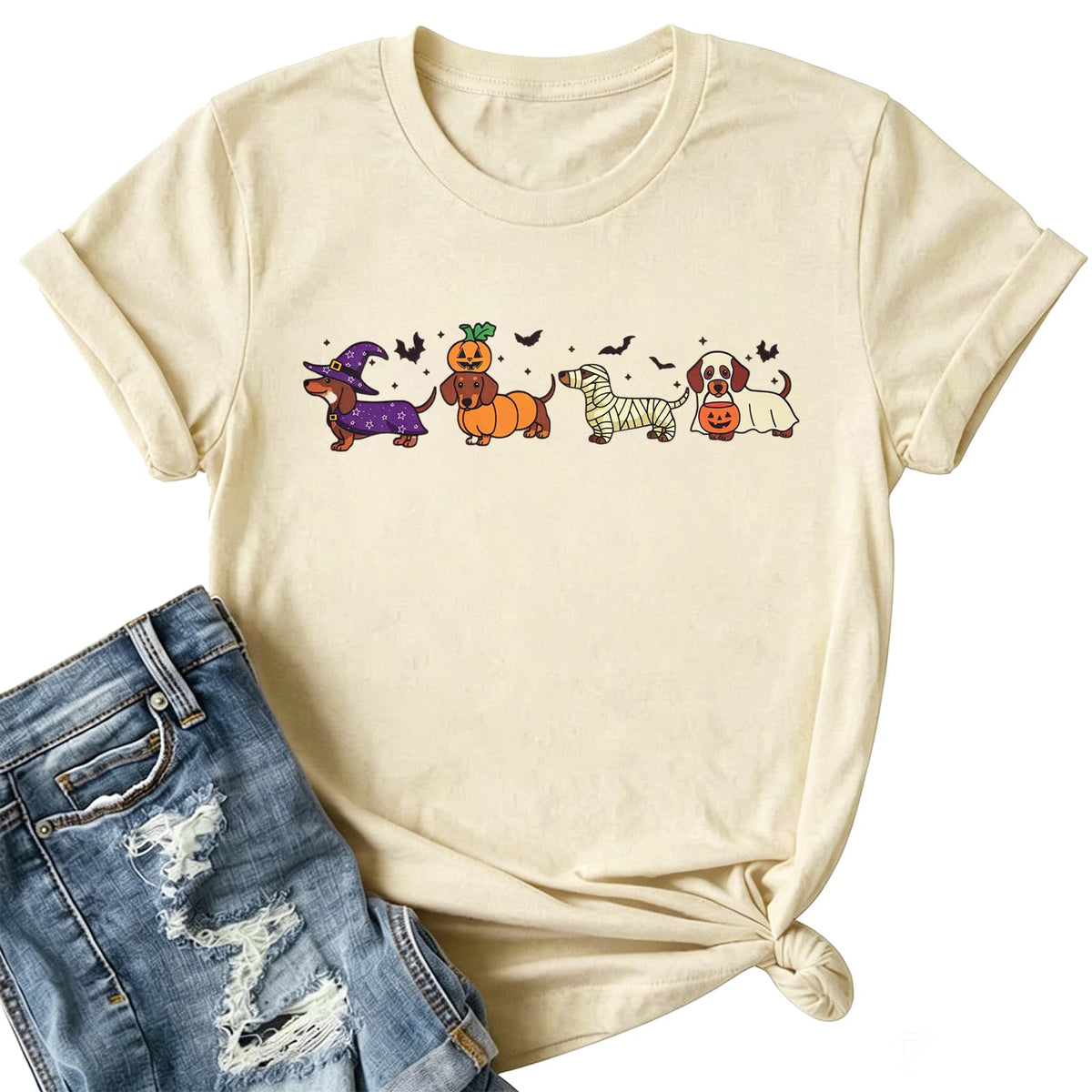 This is Some Boo Sheet Shirt for Women Halloween T-Shirt Spooky Season Tee