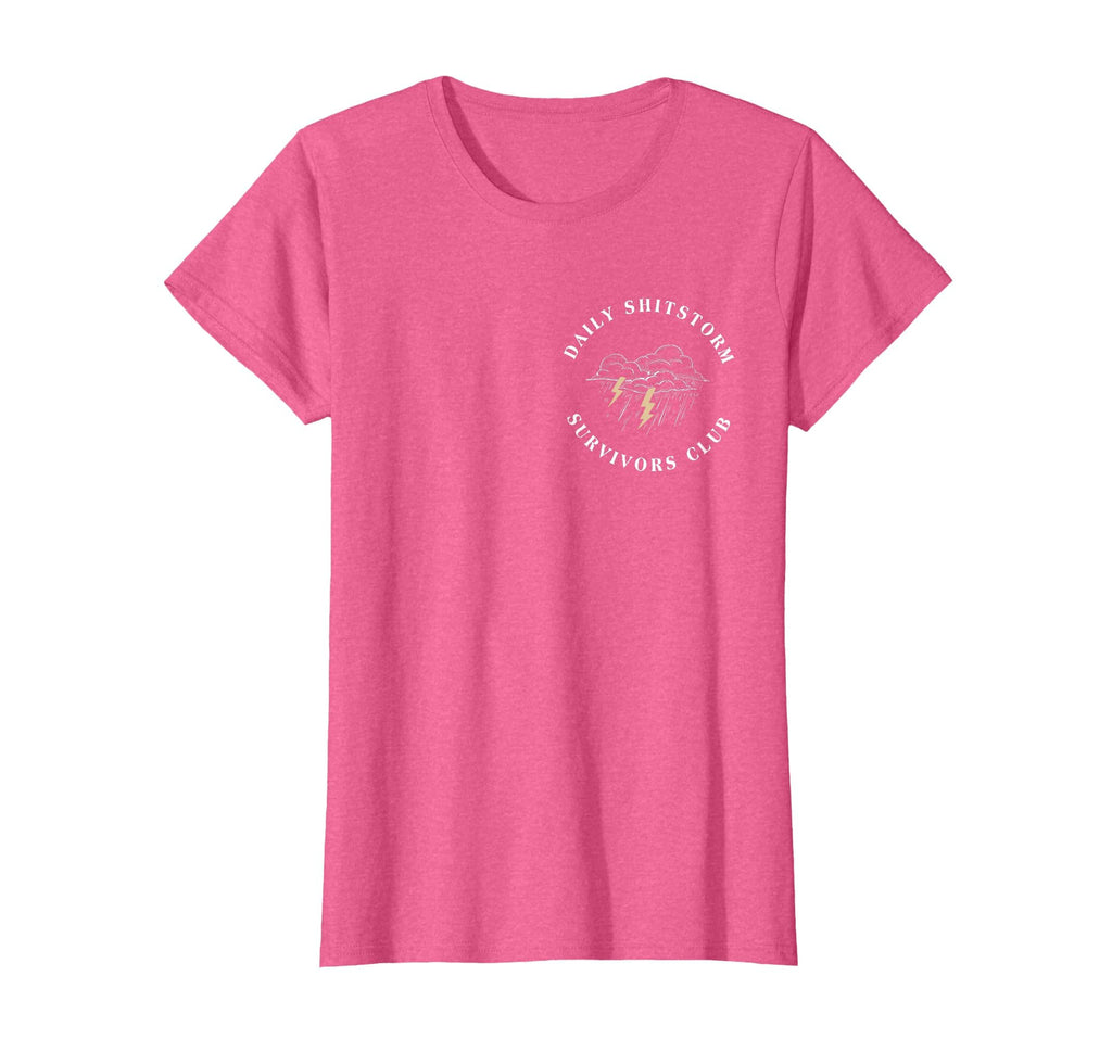 Daily Shitstorm Survivors Club Funny Sarcastic Coworker Gag T-Shirt