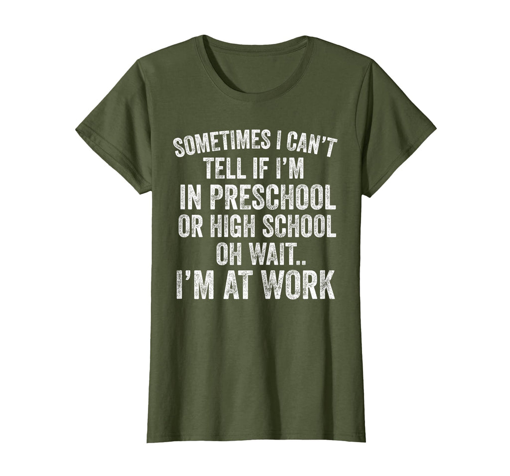 Oh Wait I’m At Work Funny Sarcastic Saying T-Shirt