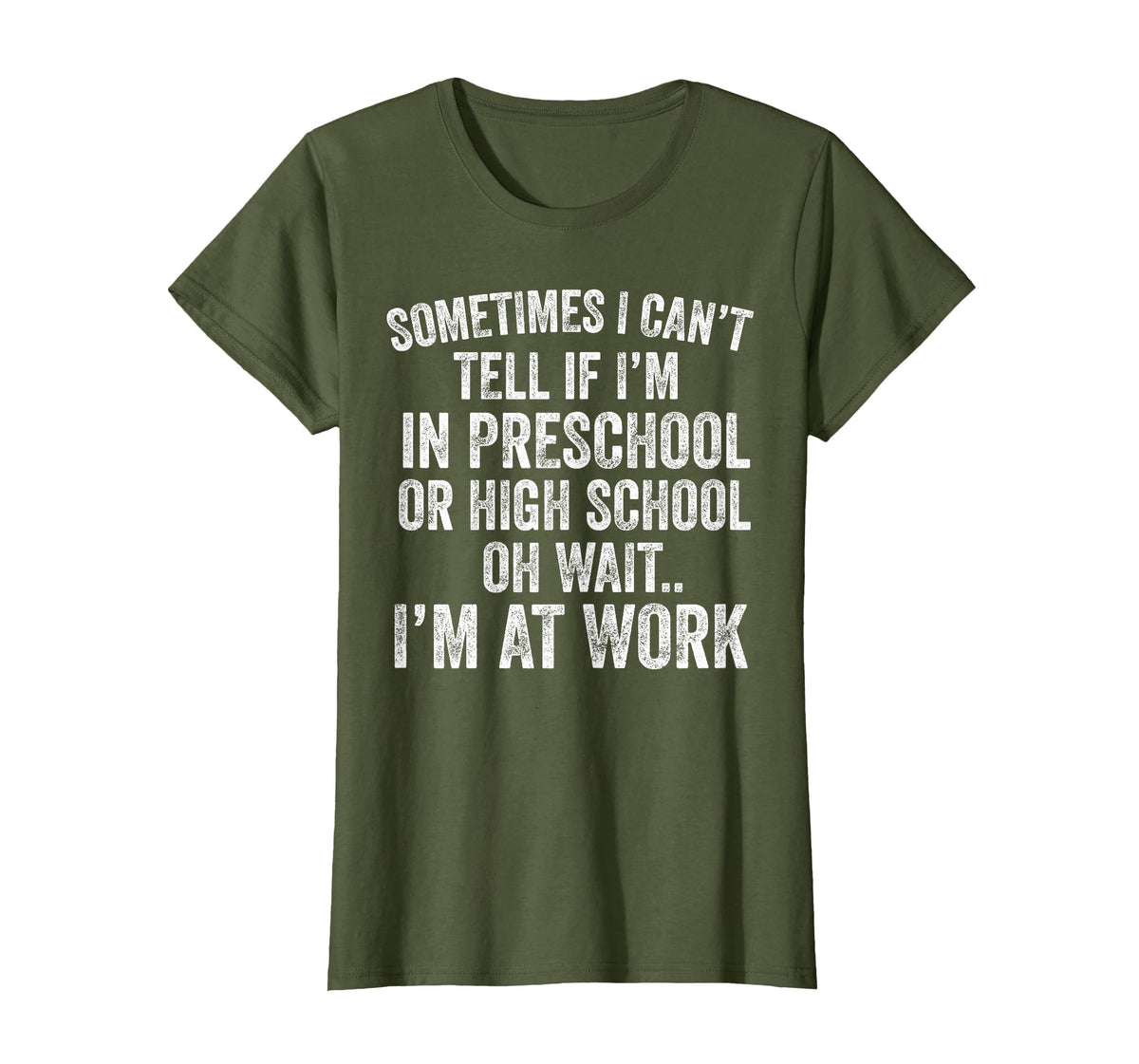 Oh Wait I’m At Work Funny Sarcastic Saying T-Shirt
