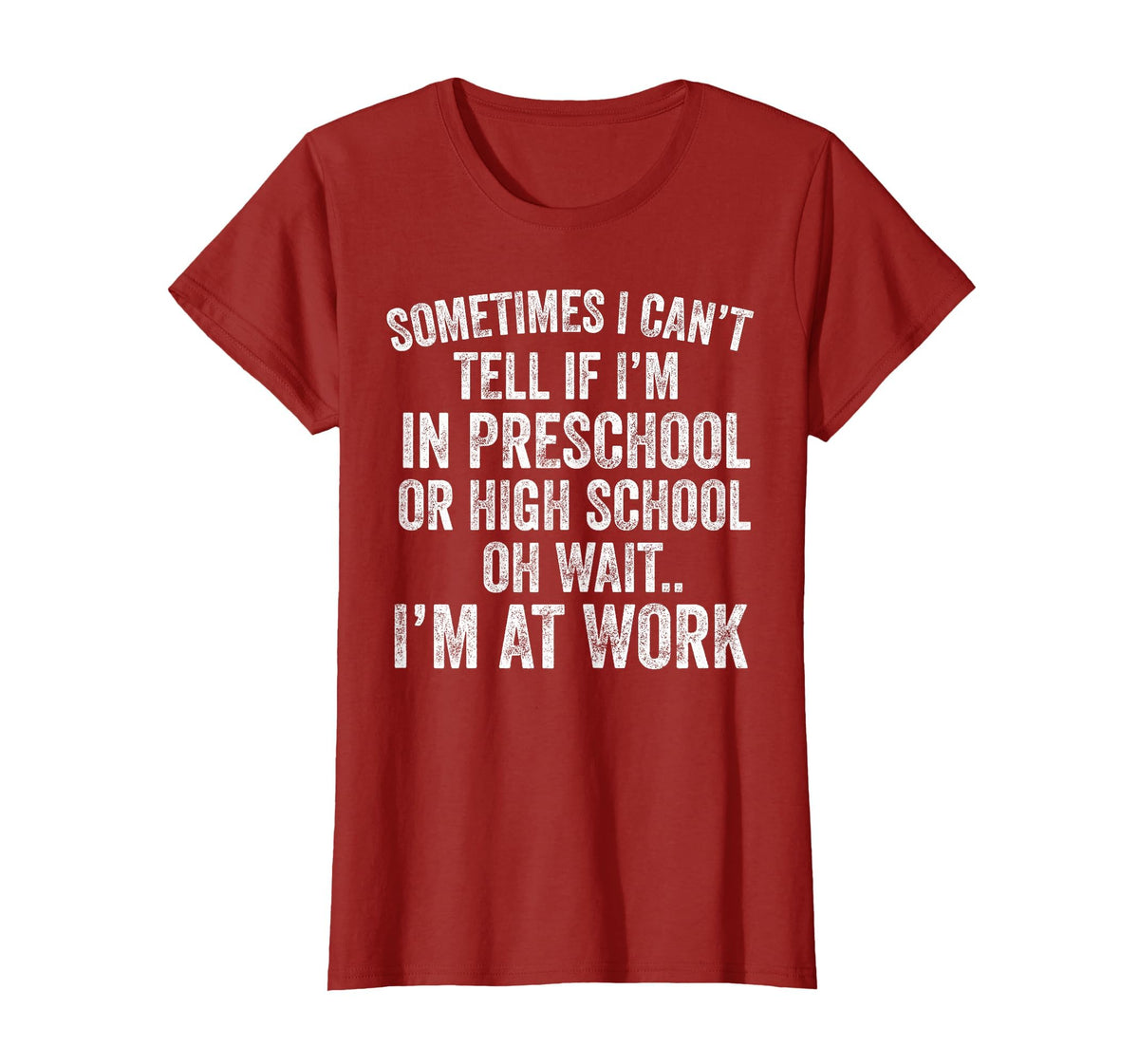 Oh Wait I’m At Work Funny Sarcastic Saying T-Shirt