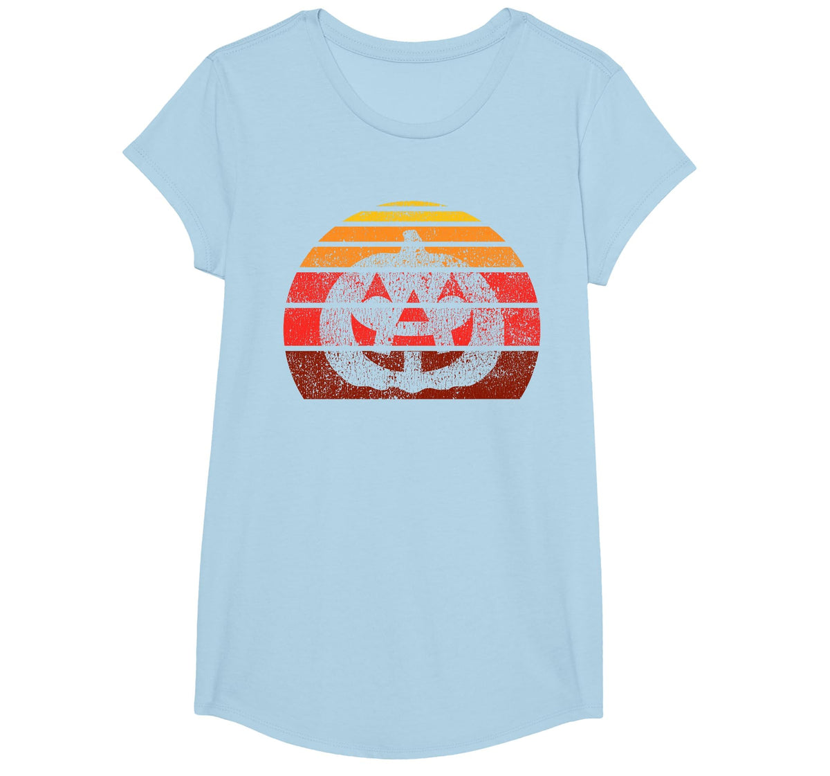 Vintage Halloween Pumpkin, Funny Retro Jack O Lantern T-Shirt