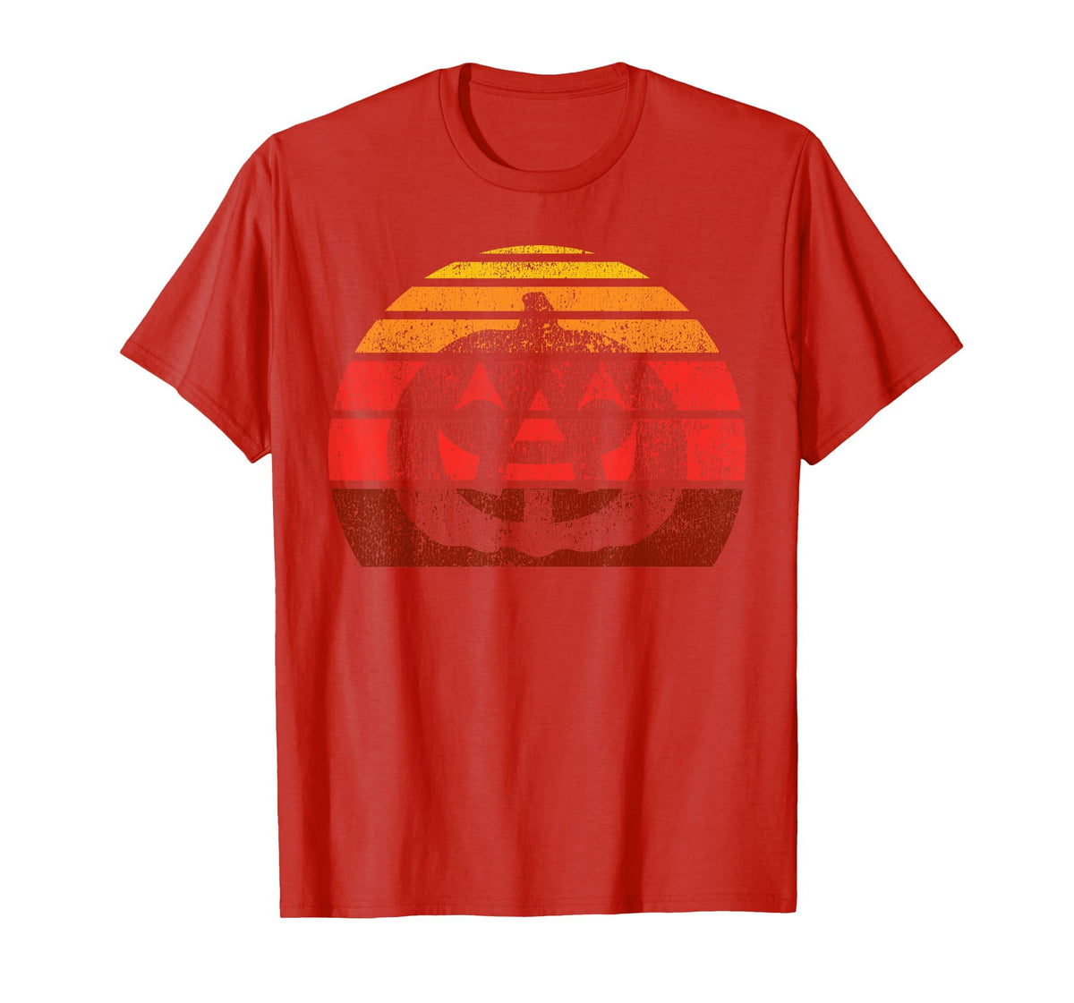 Vintage Halloween Pumpkin, Funny Retro Jack O Lantern T-Shirt