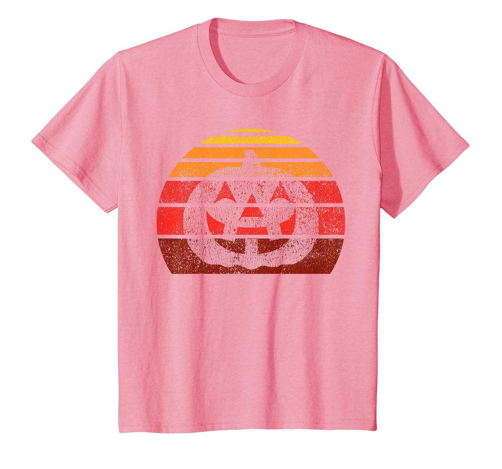 Vintage Halloween Pumpkin, Funny Retro Jack O Lantern T-Shirt