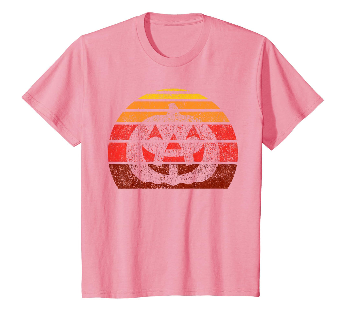 Vintage Halloween Pumpkin, Funny Retro Jack O Lantern T-Shirt