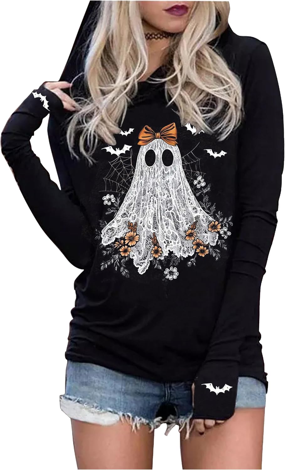 Hoodies Shirts for Women Early Fall Long Sleeve Tops Vintage Graphic Outfit