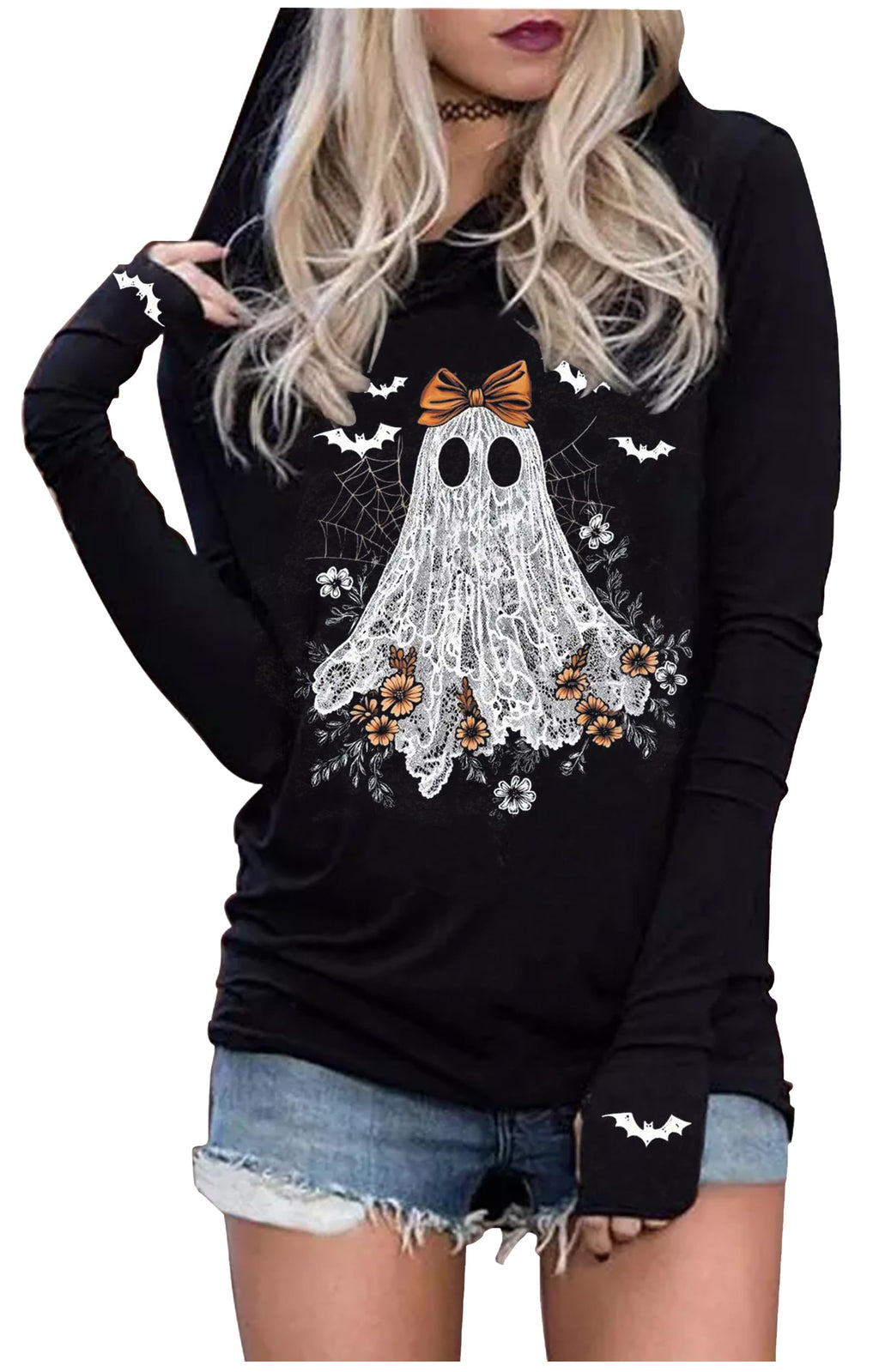 Hoodies Shirts for Women Early Fall Long Sleeve Tops Vintage Graphic Outfit