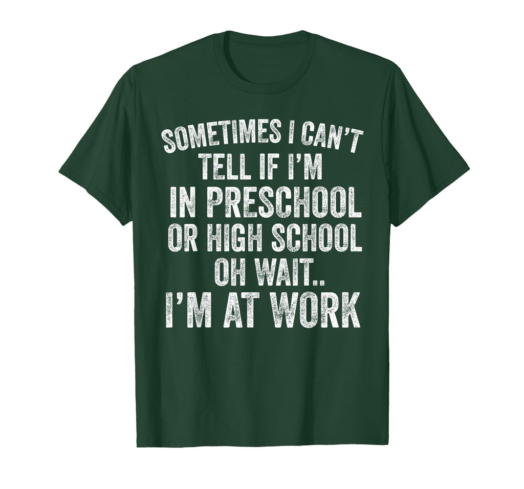 Oh Wait I’m At Work Funny Sarcastic Saying T-Shirt