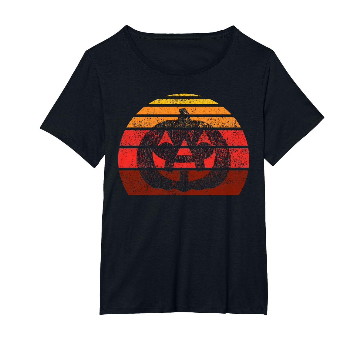 Vintage Halloween Pumpkin, Funny Retro Jack O Lantern T-Shirt
