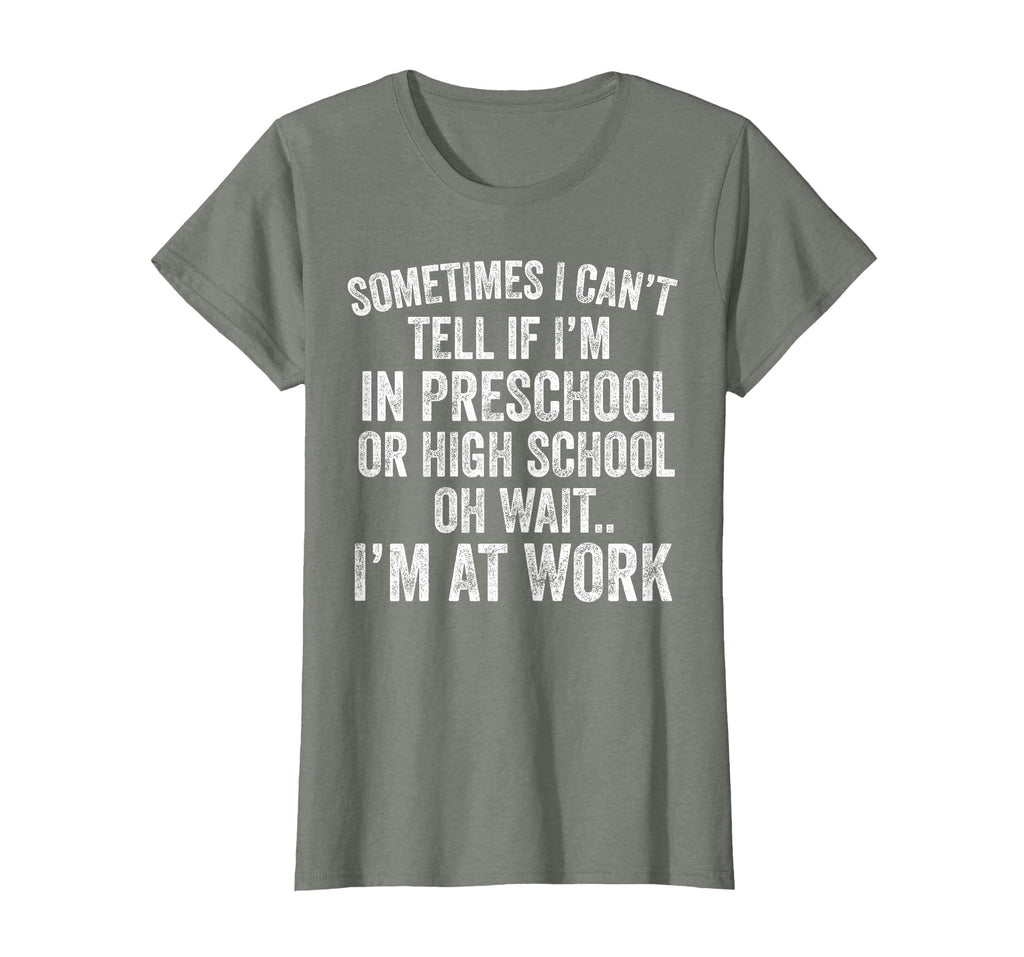 Oh Wait I’m At Work Funny Sarcastic Saying T-Shirt