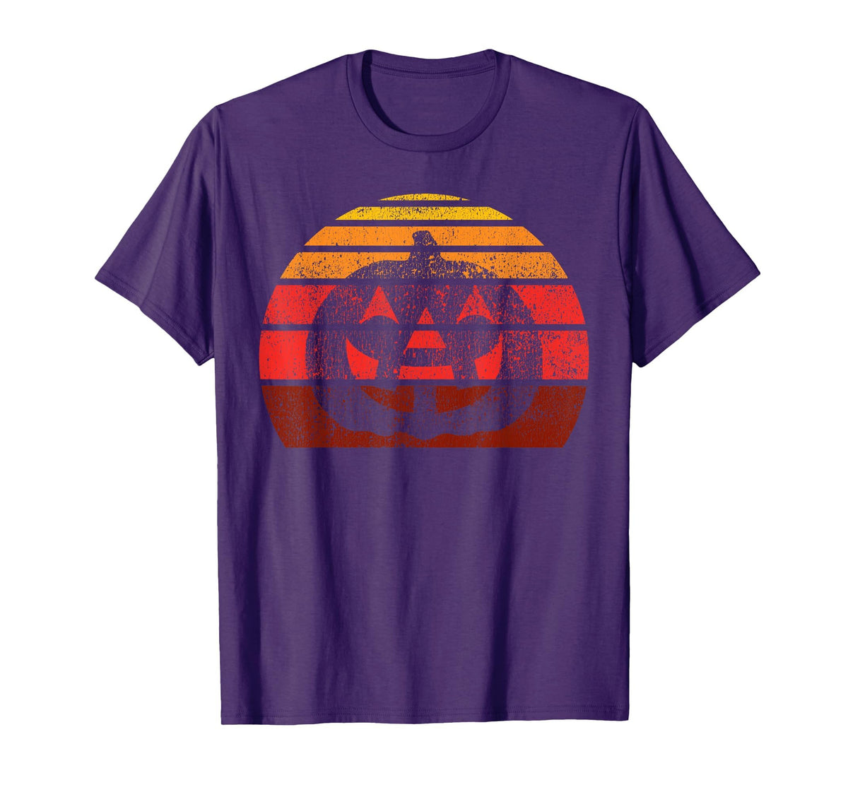 Vintage Halloween Pumpkin, Funny Retro Jack O Lantern T-Shirt