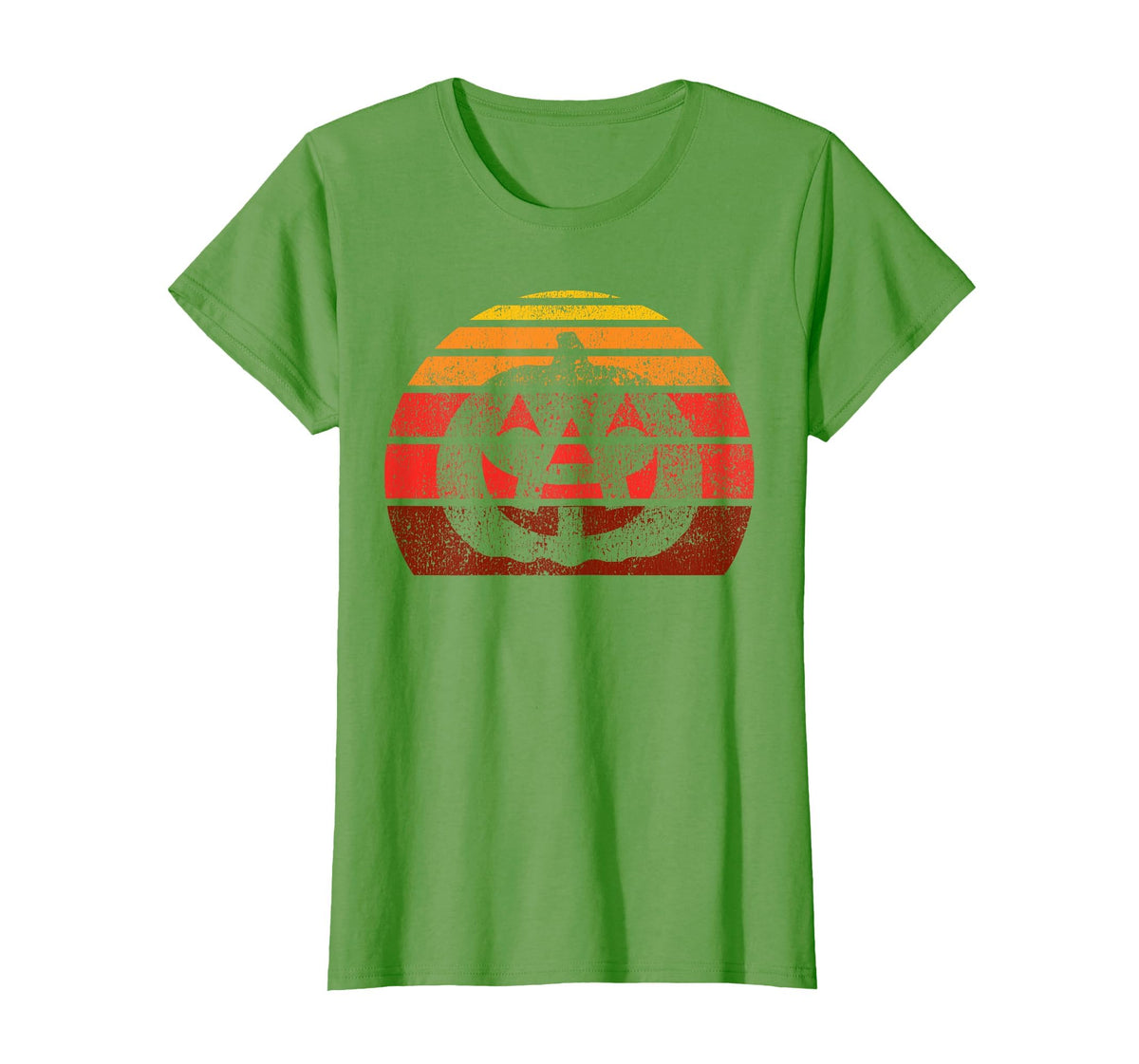 Vintage Halloween Pumpkin, Funny Retro Jack O Lantern T-Shirt