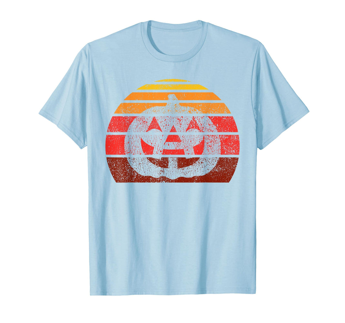 Vintage Halloween Pumpkin, Funny Retro Jack O Lantern T-Shirt