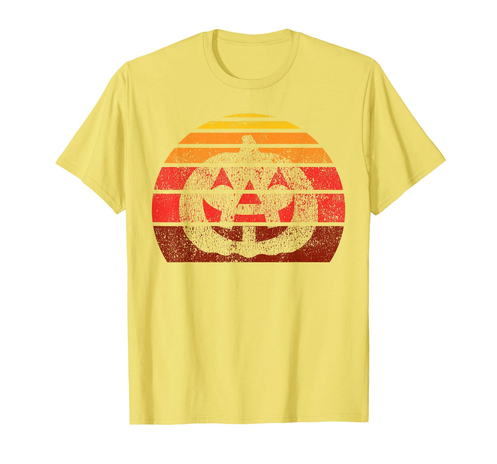 Vintage Halloween Pumpkin, Funny Retro Jack O Lantern T-Shirt