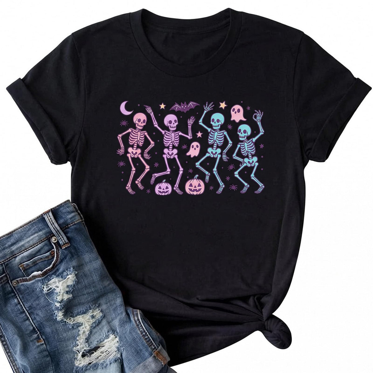 This is Some Boo Sheet Shirt for Women Halloween T-Shirt Spooky Season Tee