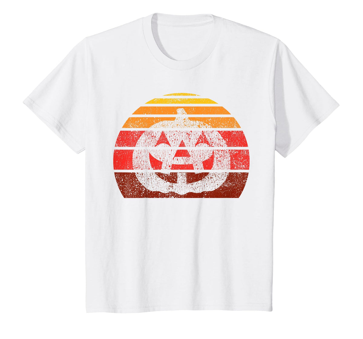 Vintage Halloween Pumpkin, Funny Retro Jack O Lantern T-Shirt