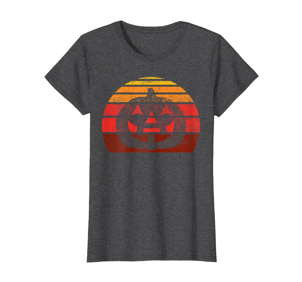 Vintage Halloween Pumpkin, Funny Retro Jack O Lantern T-Shirt