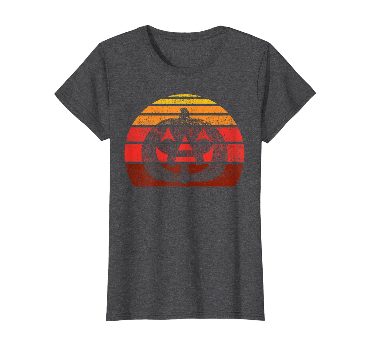 Vintage Halloween Pumpkin, Funny Retro Jack O Lantern T-Shirt
