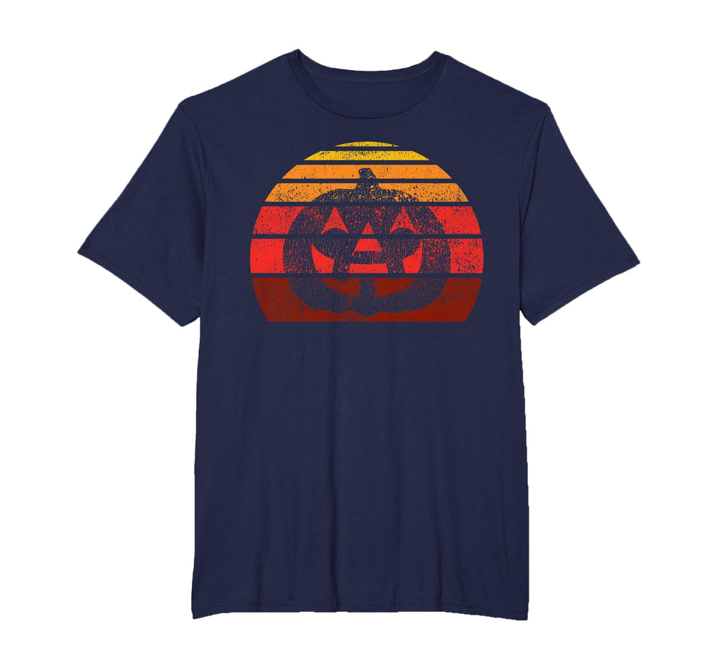 Vintage Halloween Pumpkin, Funny Retro Jack O Lantern T-Shirt