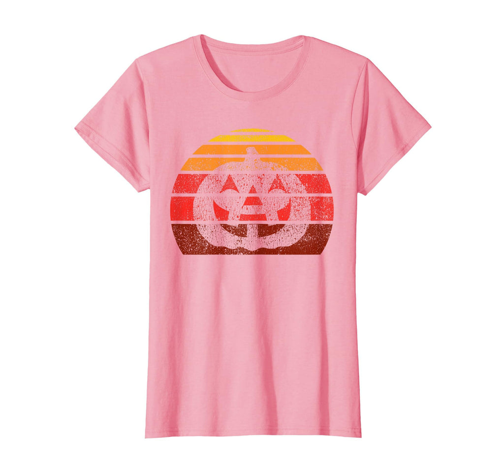 Vintage Halloween Pumpkin, Funny Retro Jack O Lantern T-Shirt