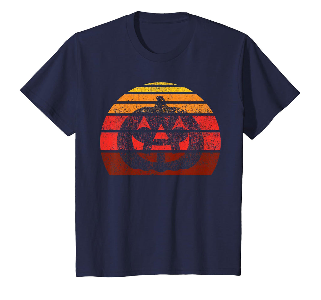 Vintage Halloween Pumpkin, Funny Retro Jack O Lantern T-Shirt