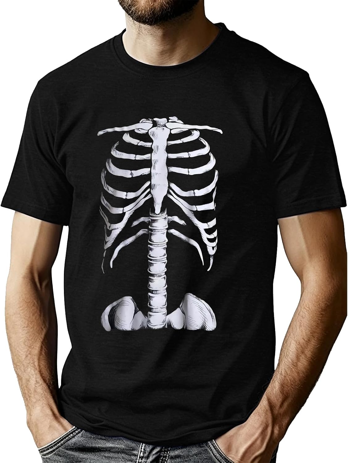 Halloween Shirts for Men Halloween Fall Boo Ghost Spider Pumpkin top