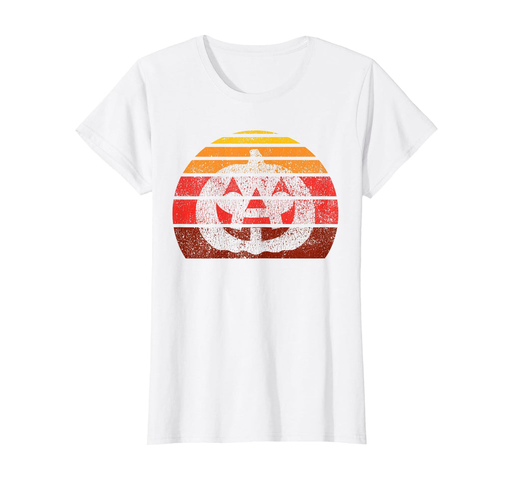 Vintage Halloween Pumpkin, Funny Retro Jack O Lantern T-Shirt