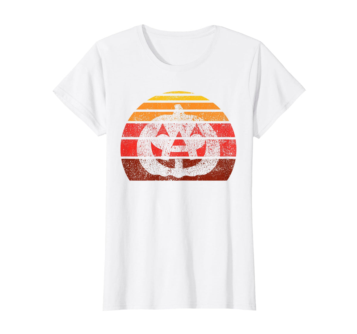 Vintage Halloween Pumpkin, Funny Retro Jack O Lantern T-Shirt