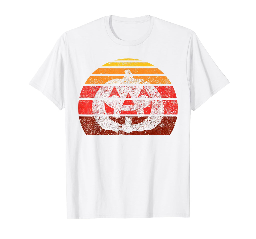 Vintage Halloween Pumpkin, Funny Retro Jack O Lantern T-Shirt
