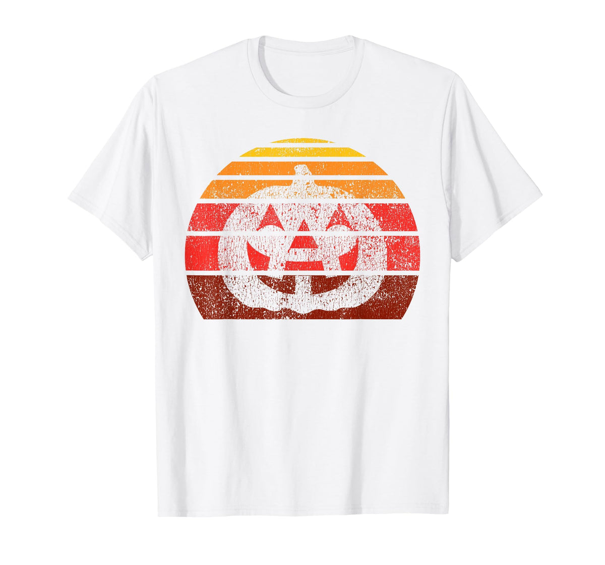 Vintage Halloween Pumpkin, Funny Retro Jack O Lantern T-Shirt
