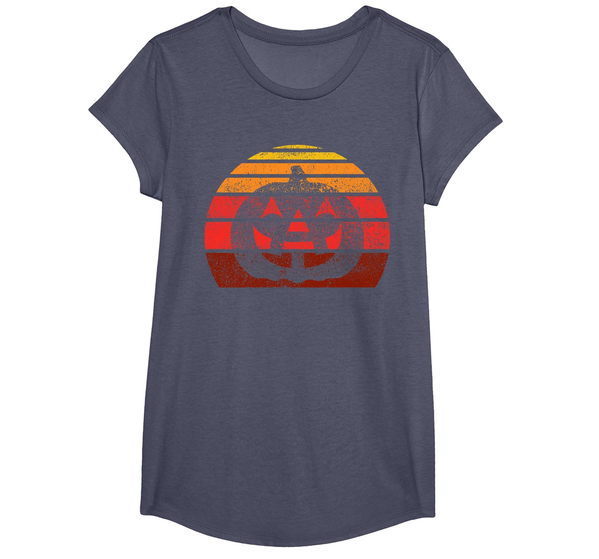Vintage Halloween Pumpkin, Funny Retro Jack O Lantern T-Shirt