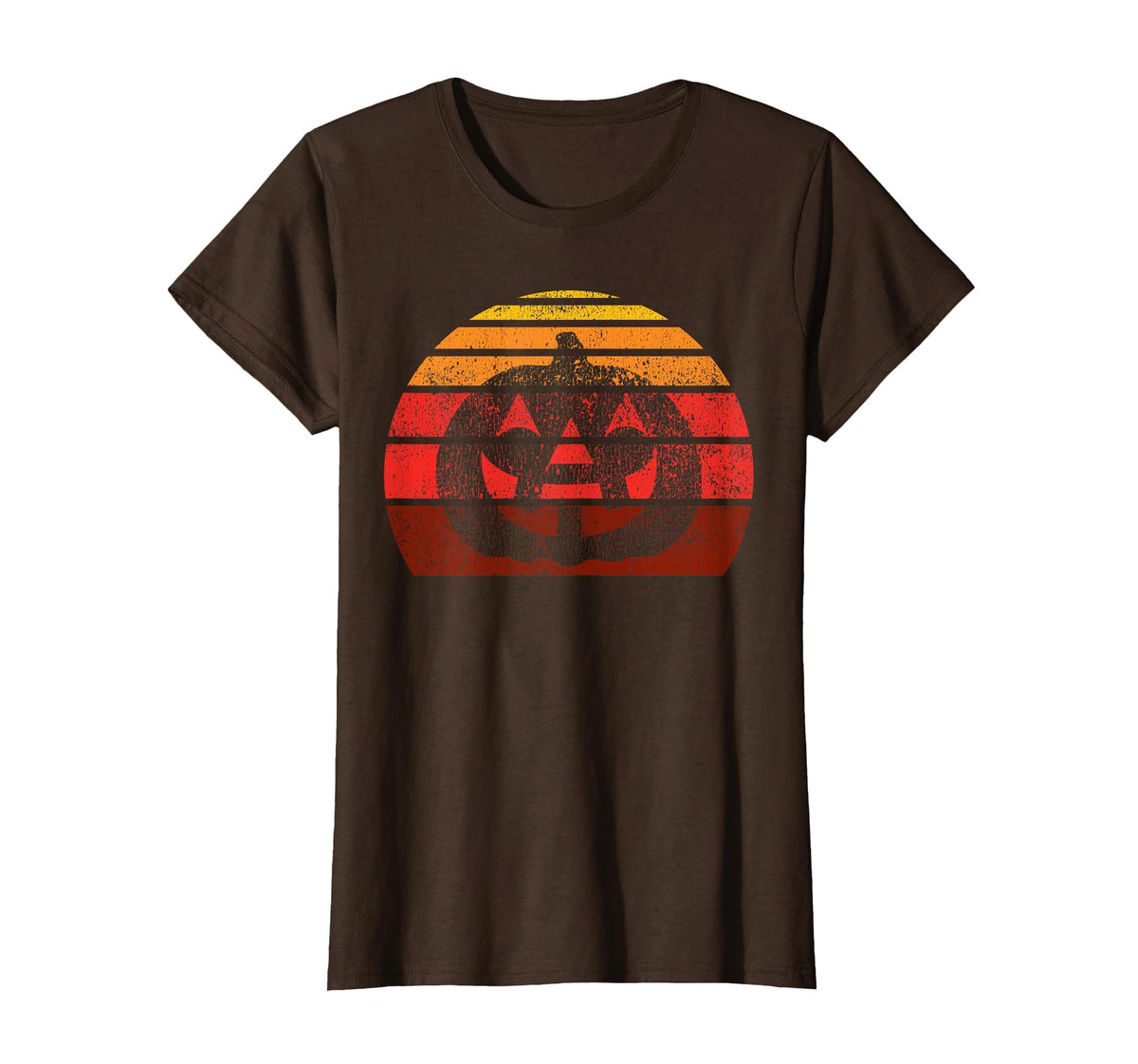 Vintage Halloween Pumpkin, Funny Retro Jack O Lantern T-Shirt