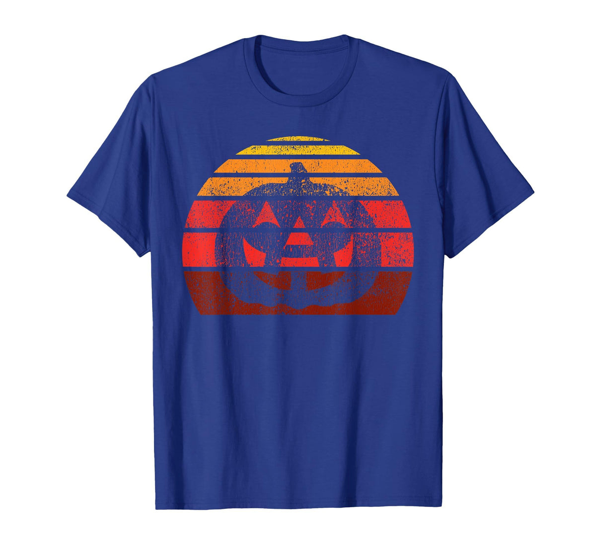Vintage Halloween Pumpkin, Funny Retro Jack O Lantern T-Shirt