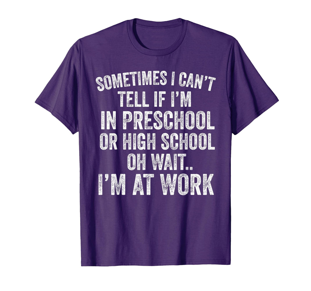 Oh Wait I’m At Work Funny Sarcastic Saying T-Shirt