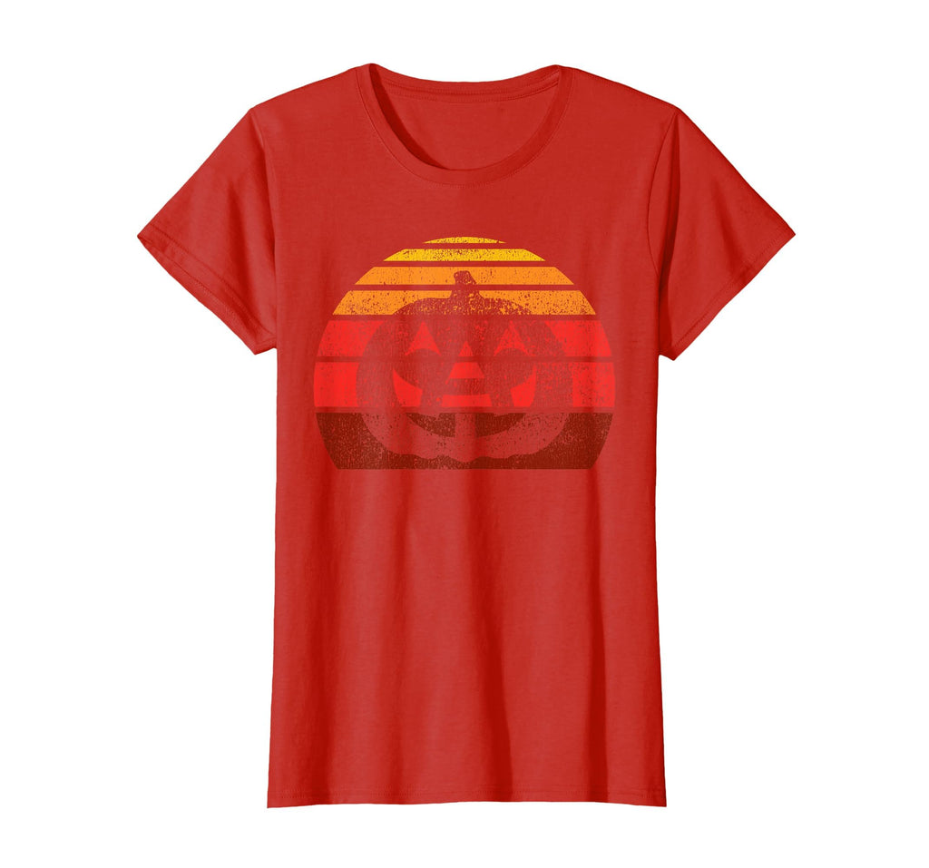 Vintage Halloween Pumpkin, Funny Retro Jack O Lantern T-Shirt