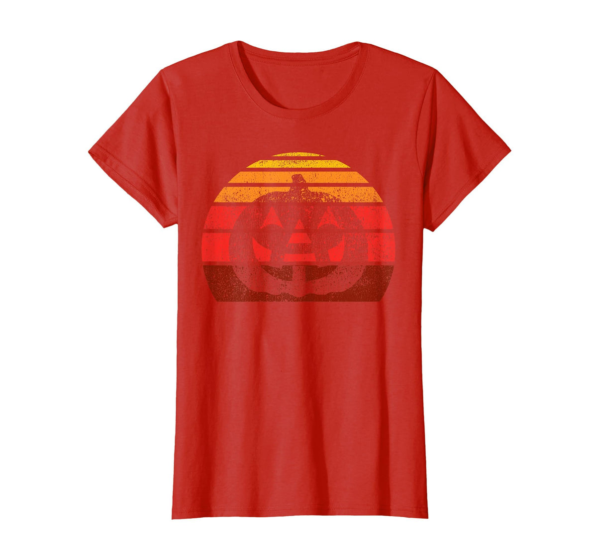 Vintage Halloween Pumpkin, Funny Retro Jack O Lantern T-Shirt